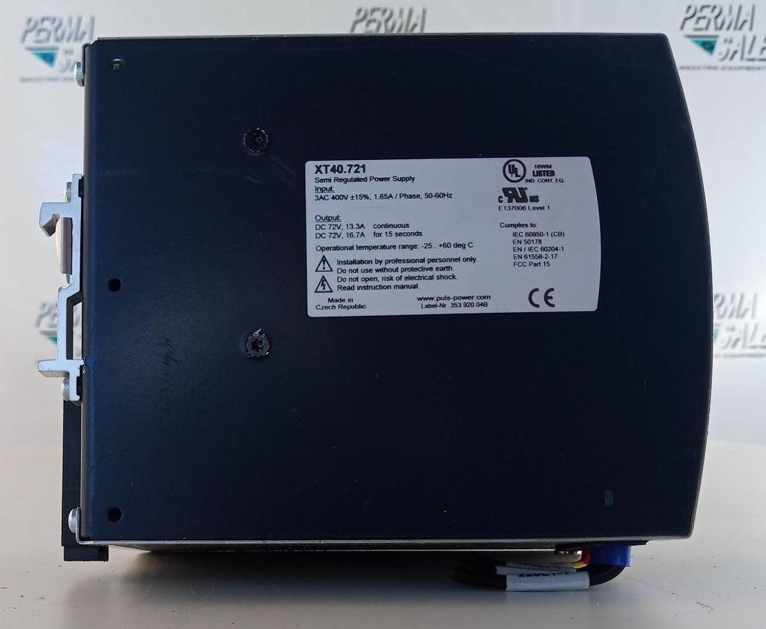 Gebraucht Puls Halbregulierte Stromversorgung XT40.721