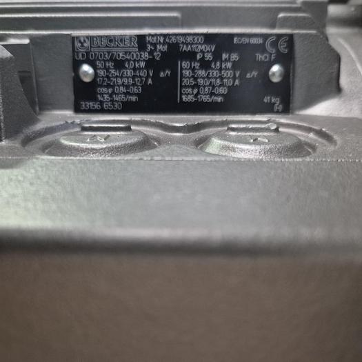 Becker Vakuumpumpe KVT 3.140 – Ölfreie Drehschieberpumpe