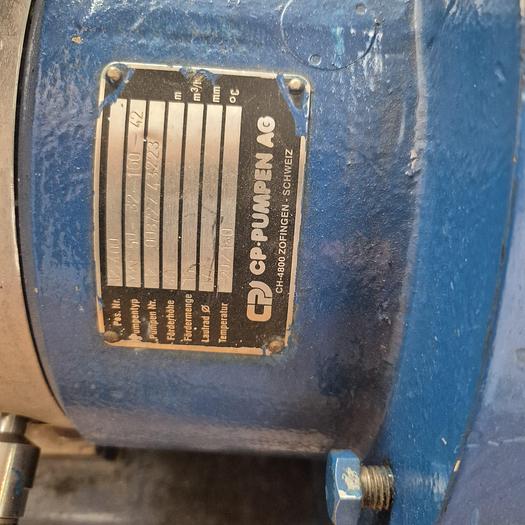 Gebraucht CP Pumpen AG MXP 40-32-160-42 Kreiselpumpe