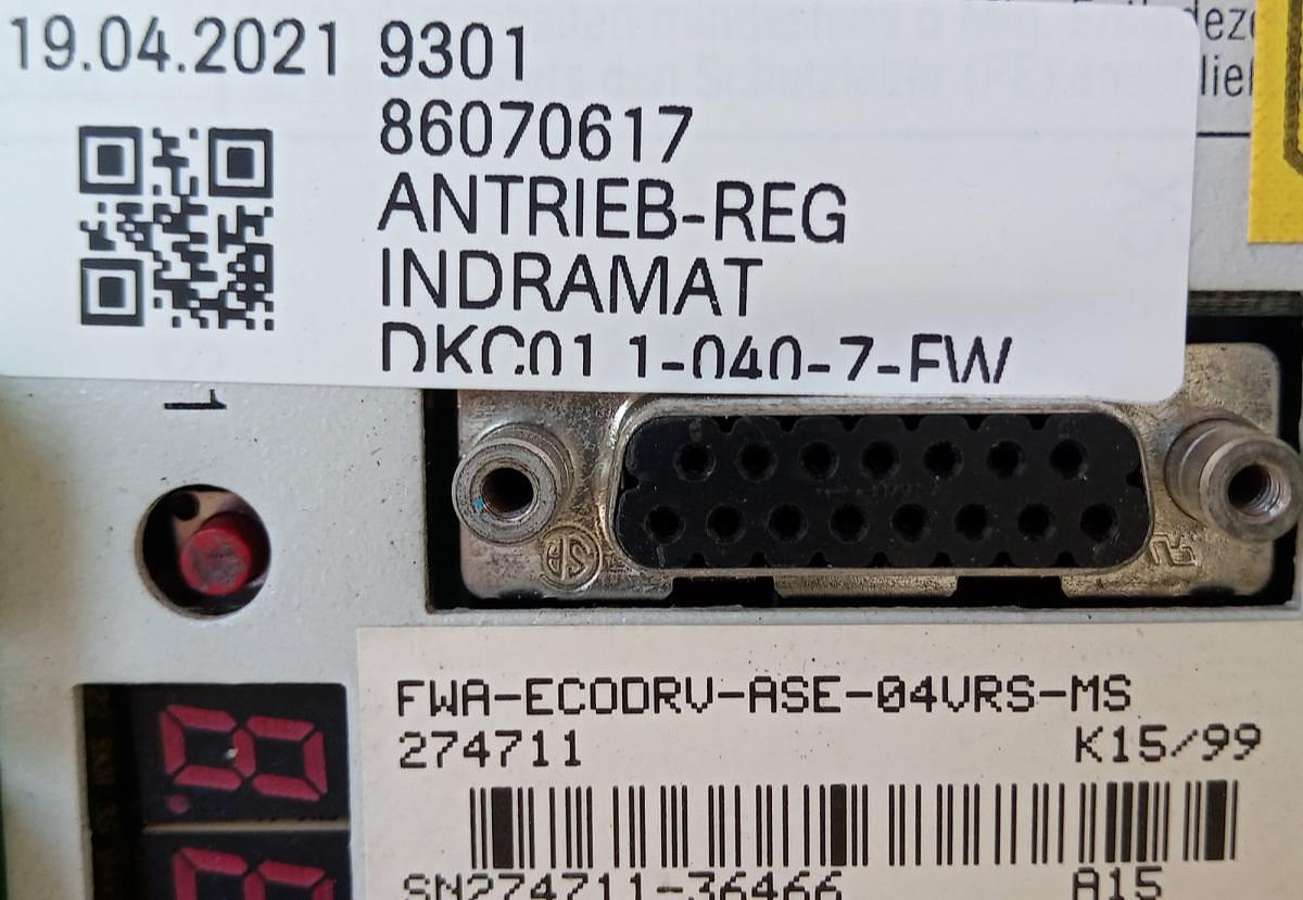 Gebraucht Indramat Digitaler Servoregler DKC01 1-040-7-FW
