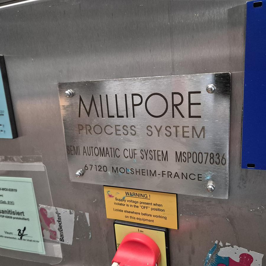 Gebraucht Millipore CUF-System (Semi Automatic CUF System MSPO07836) Filtrationssystem