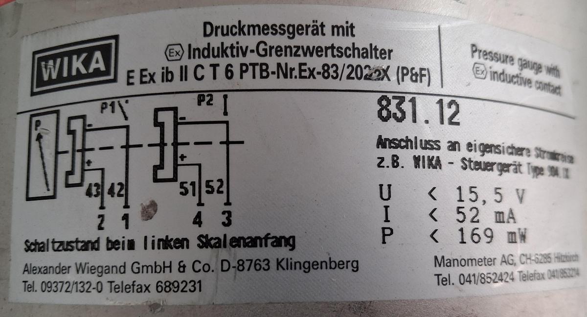 Gebraucht Manometer