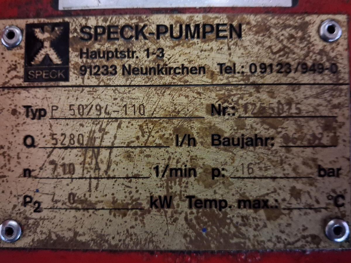 Gebraucht Speck Pumpen