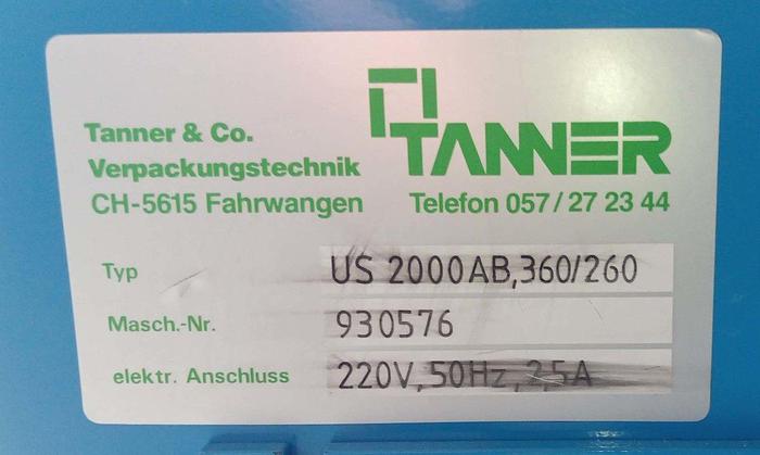 Gebraucht Tanner Lagen-Banderoliermaschine Ultra Sonic 2000A US2000AB