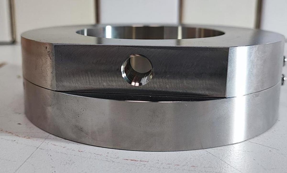 SCHLESINGER Berstscheiben Halterung DN80/PN40 1.4571