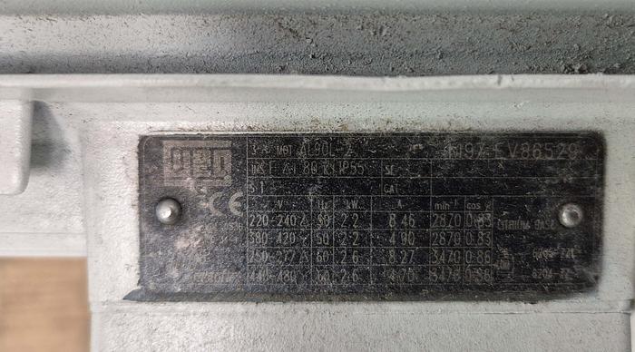 Überholt Ruvac Wälzkolbenvakuumpumpe -RUVAC WA501