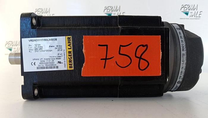 Berger Servo Motor mit ROBA-stop-M VRDM31117/50 LWBOB