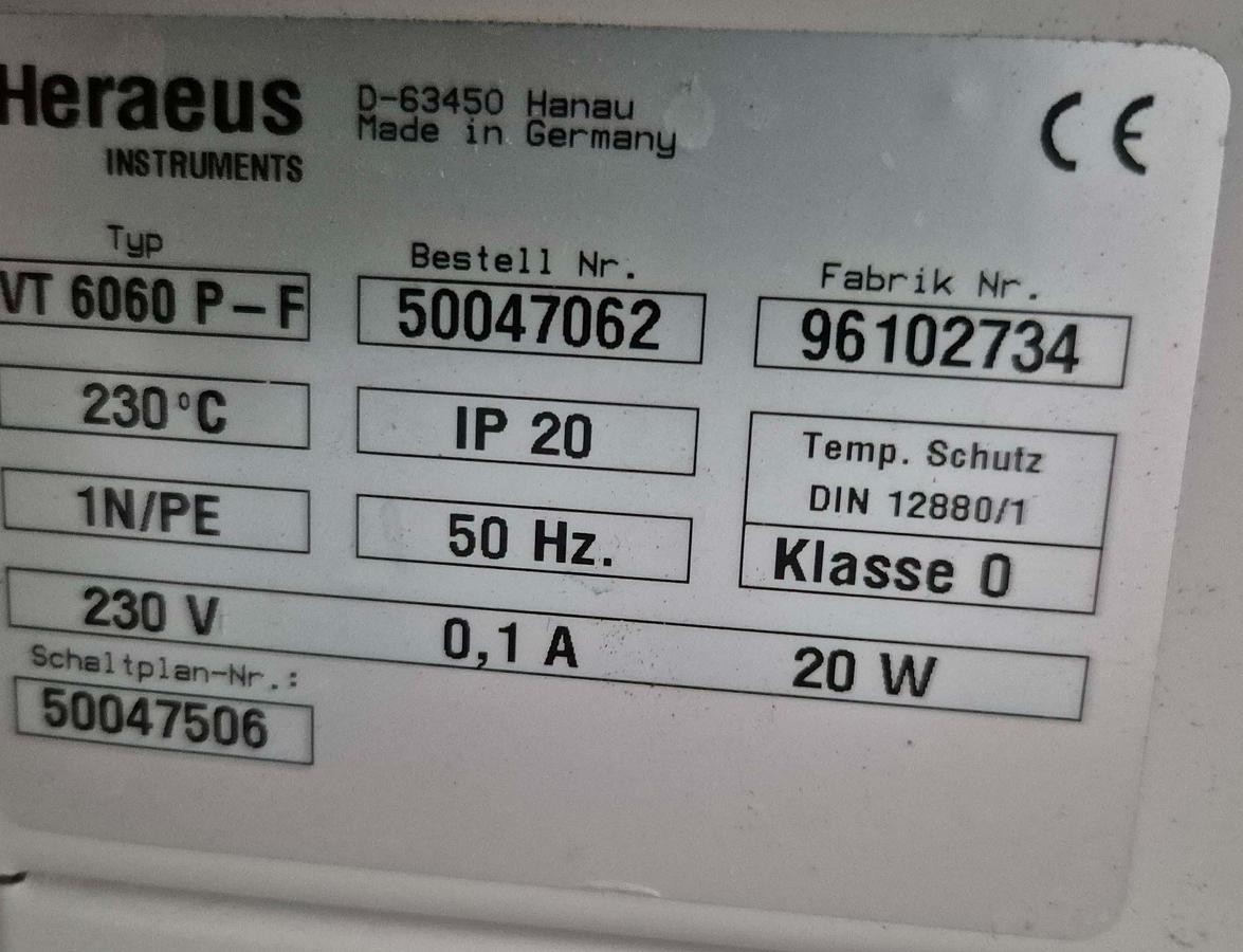 Gebraucht Thermo Fisher VT 6060 P-F