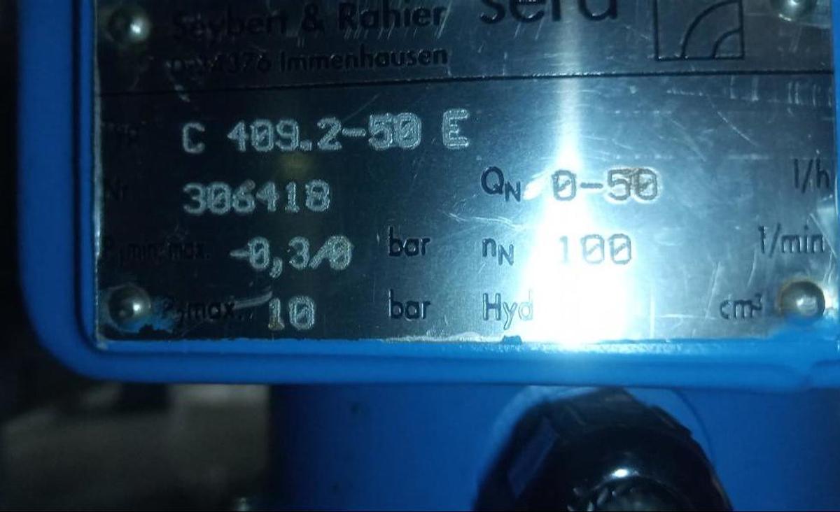 Gebraucht Sera Dosier Membranpumpeneinheit C409.2-50E