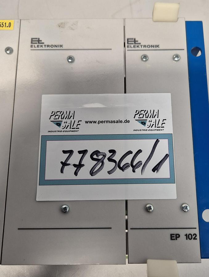 Gebraucht Erhardt+Leimer Elektronik CPU - EN 0136 / EP 102