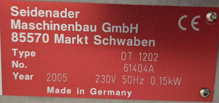Gebraucht Seidenader Rundlaufförderer DT 1202 mit FlexLink X35