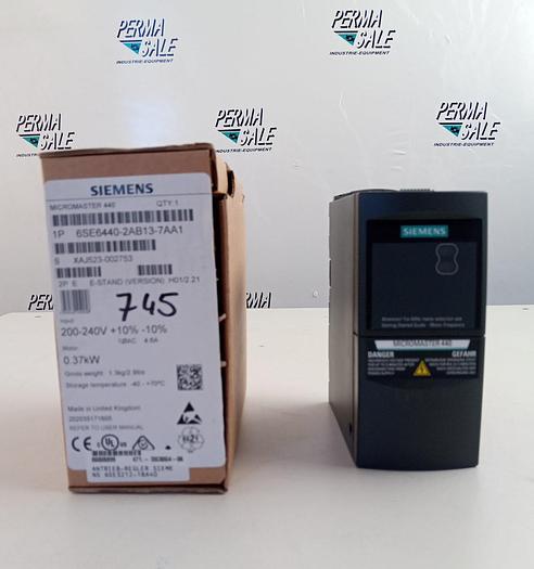 Siemens Micromaster 440 Frequenzumrichter 6SE6440-2AB13-7AA1