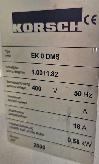 Gebraucht Korsch EK0/DMS Tablettenpresse