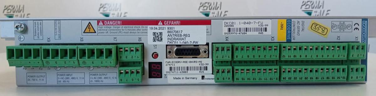 Gebraucht Indramat Digitaler Servoregler DKC01 1-040-7-FW