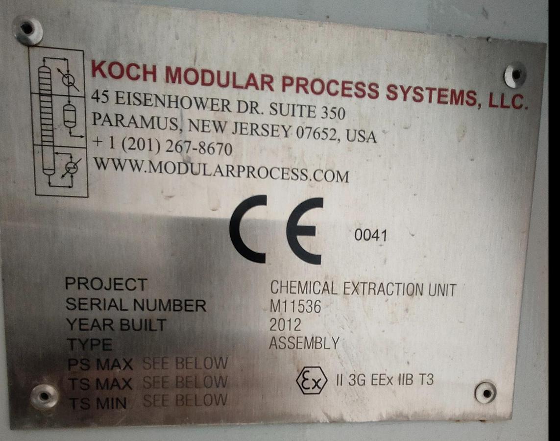 Gebraucht Koch Extraction Coulum