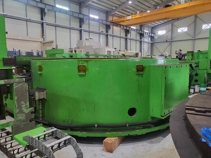 Used Lathe Vertical Turning CNC Hankook VTB 4550E