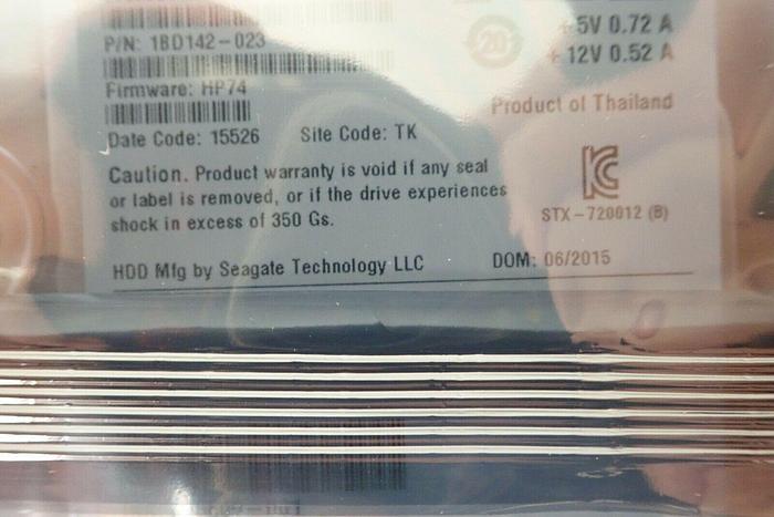 Used Seagate Barracuda ST500DM002 1BD142-023 500GB 3.5" SATA Hard Drive