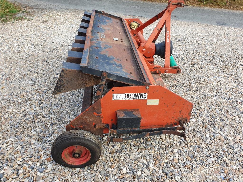 Used Browns Straw Chopper