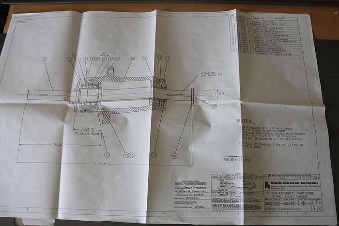 Refurbished Black Clawson Float Purger Housing #33910