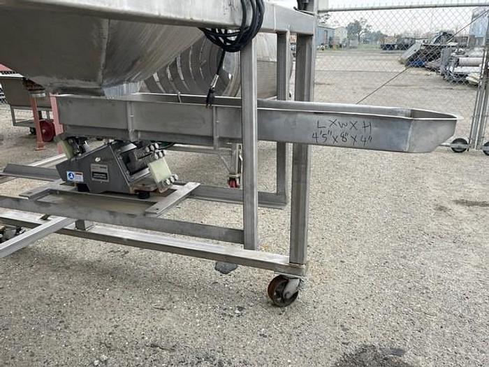 Used Stainless Steel Dual Surge Hopper System