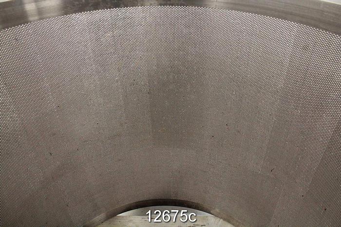 Used Beloit M32 Pressure Screen Basket, .079" Holes #12675