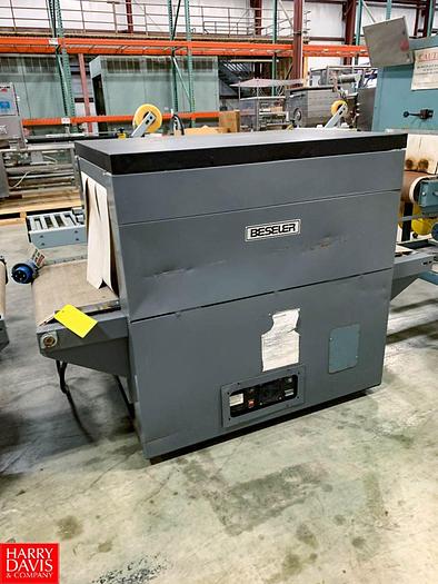 Used BESELER HEAT SHRINK TUNNEL MODEL TD-30-19-3PH