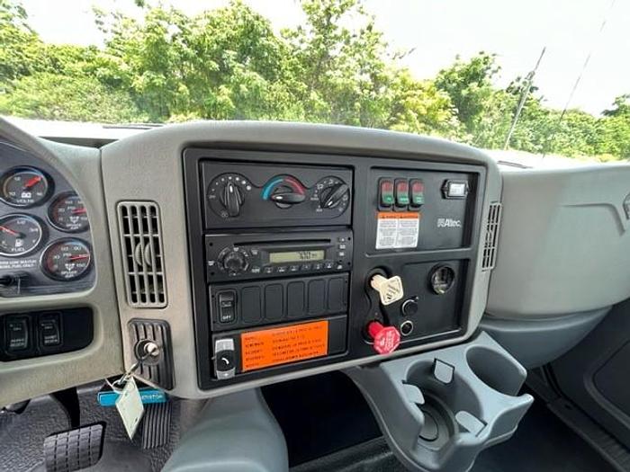 Used PM 12023 11,905 lbs Knuckle Boom on 2013 International 4300 Reg Cab Flatbed Truck - C83944