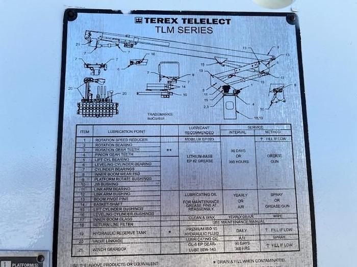 Used Hi-Ranger TL45 50ft Bucket Boom on 2012 International 4300 Regular Cab Utility Truck - C48411