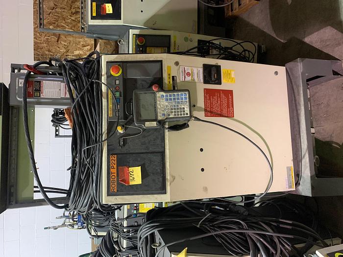 Used FANUC M16iB/10L 6 AXIS CNC ROBOT WITH RJ3iB CONTROLLER 10KG X 1,885 mm REACH