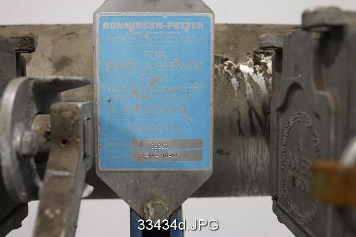 Used Ronningen Petter SS-84-210 10 Bank Canister Filter #33434