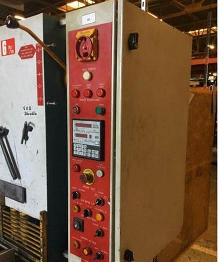 Gebraucht PLAATSCHAAR DESCOMBES 2m/6 mm dik