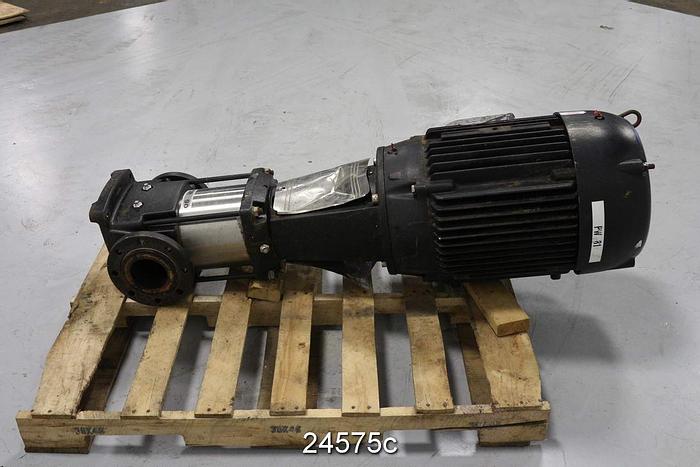 Used Grundfos A38253068P10320US87 High Pressure Pump, Ductile Iron Casing #24575