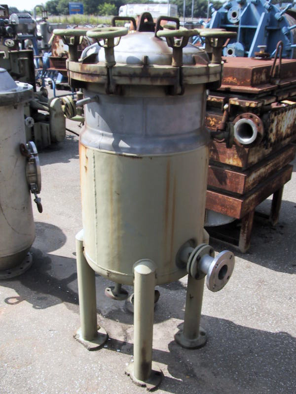 Used Corpo filtro senza elementi filtranti. Camicia di riscaldamento.