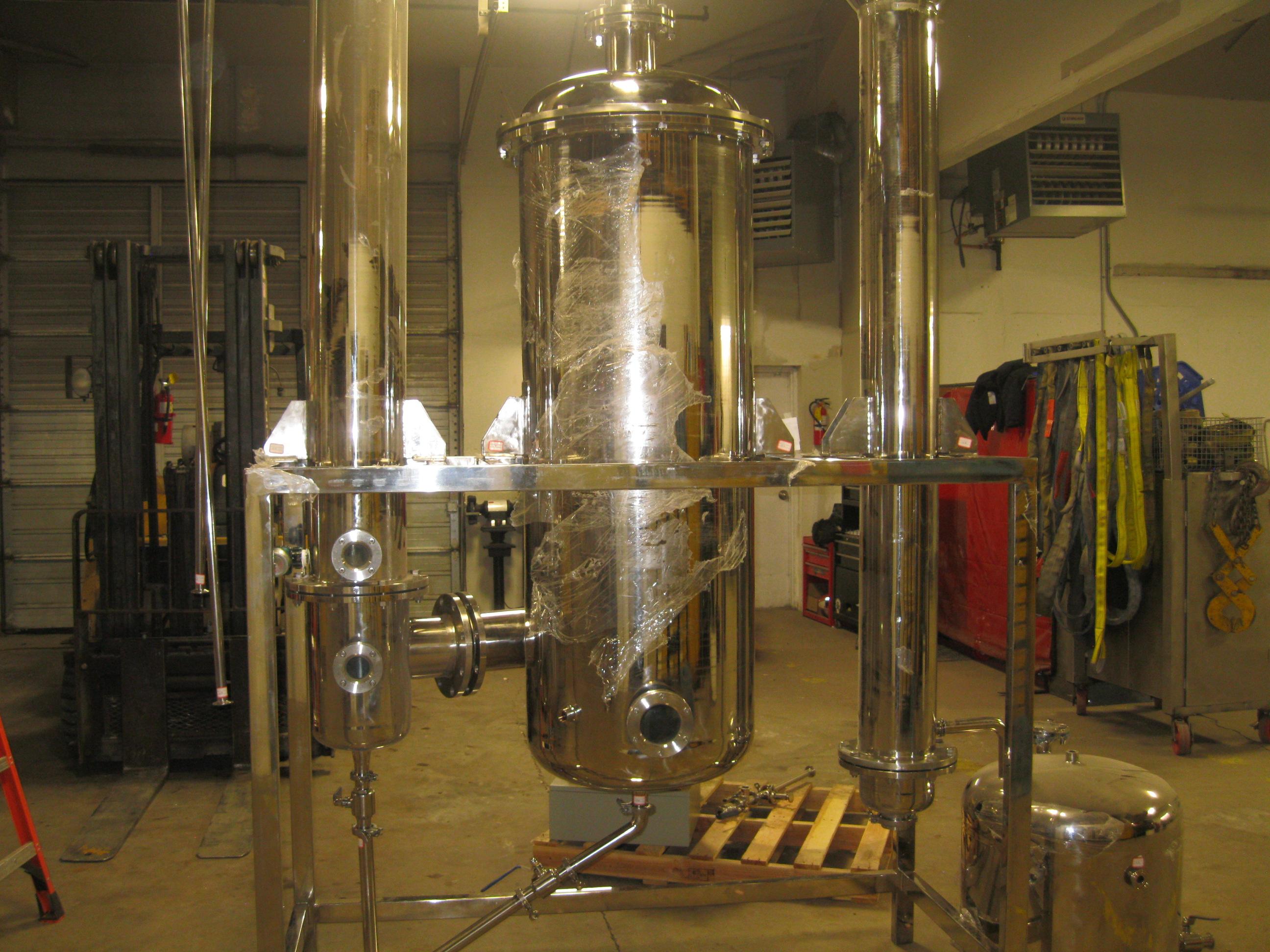 Used SINGLE EFFECT FALLING FILM EVAPORATOR