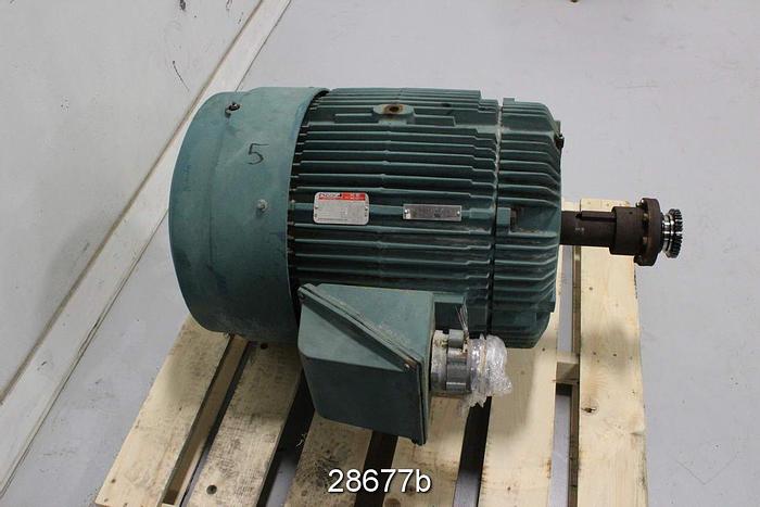 Used Reliance P40G0240N AC Motor, 100 HP, 1785 RPM #28677