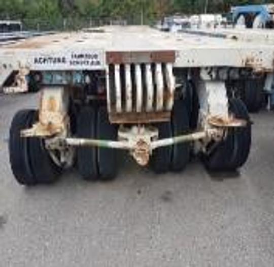 Used Scheurle modular Trailers Model LS 250, 24 axle lines