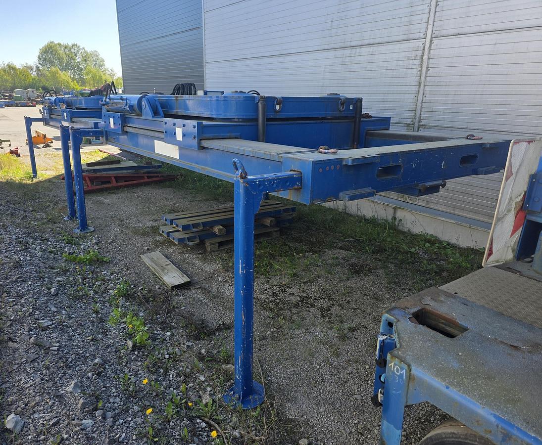 Used Scheurle Self Propelled Intercombi Modular Trailers, 36tonnes Per axle line Payload