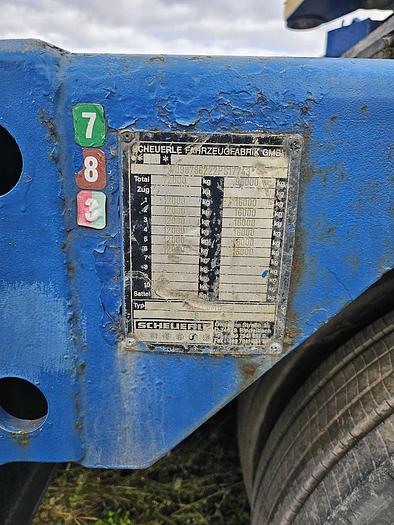 Used Scheurle Intercombi Modular Trailers