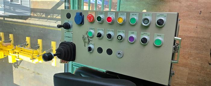 Used Overhead/Bridge Crane, Magnet Handling for Steel Plates