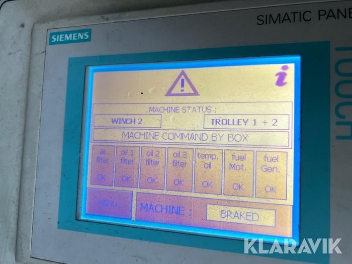 Used 40 Tonne Rubber Tyre Gantry