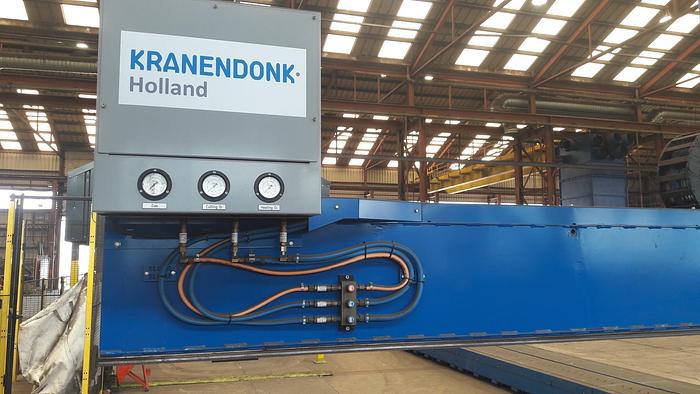 Used ROBOT PIPE PROFILE CUTTING MACHINE, 3.5m Diameter Pipe Capacity