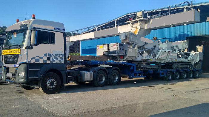 Used 200 ton Modular Hydraulic Gantry System, Crawler Mounted, All Terrain