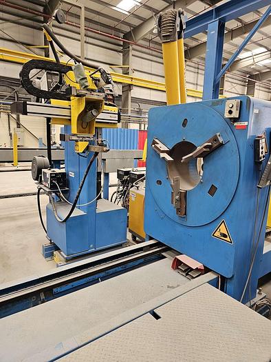 Used FULLY AUTOMATED PIPE SPOOL PRODUCTION FACILITY, UP to 16/20 inch Diameter Pipe, Design By 3R Germany, Fully Computer Controlled.