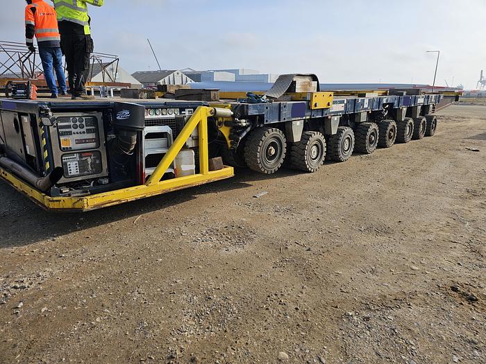 Used SCHEURLE SPMTs, 28 axle lines, 2 x PPUs