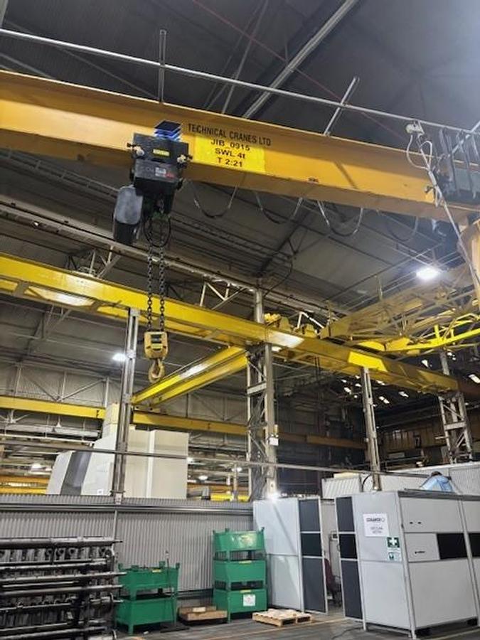 Used 4000kg Capacity Swing Jib Crane