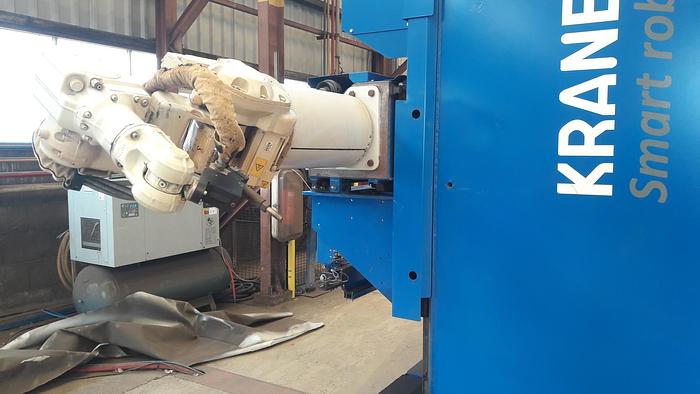 Used ROBOT PIPE PROFILE CUTTING MACHINE, 3.5m Diameter Pipe Capacity