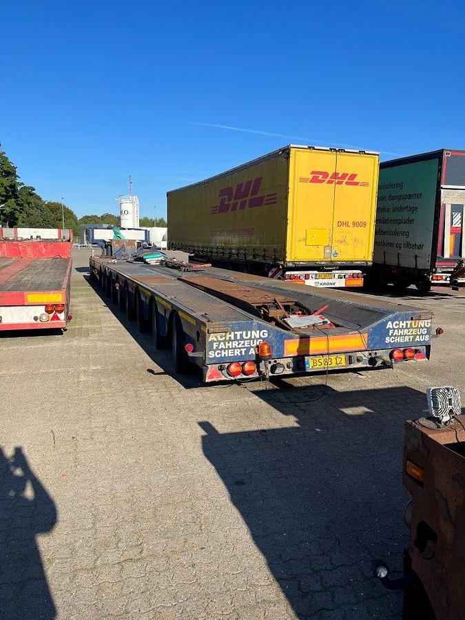 Used Faymonville 8 Axle low bed Trailer