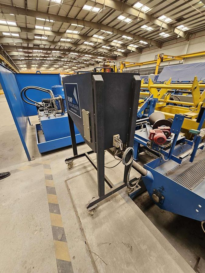 Used Rump (Germany) Automatic Pipe Shot Blasting Machine