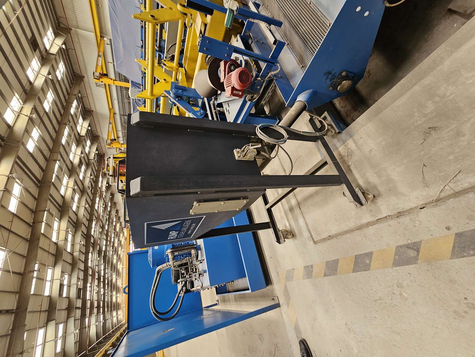 Used Rump (Germany) Automatic Pipe Shot Blasting Machine