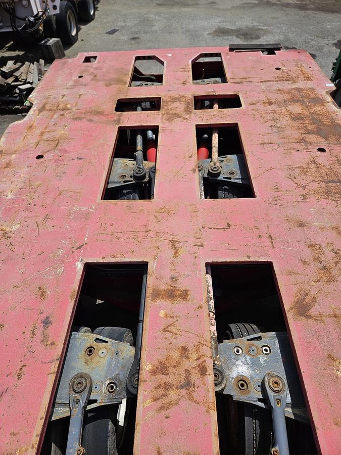 Used Goldhofer Model THP/SL 7 axle line Modular Trailer